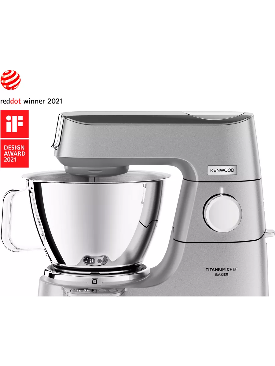 Кухонная машина KVC 85 004 SI Titanium Chef Baker Kenwood 197372201 купить  в интернет-магазине Wildberries