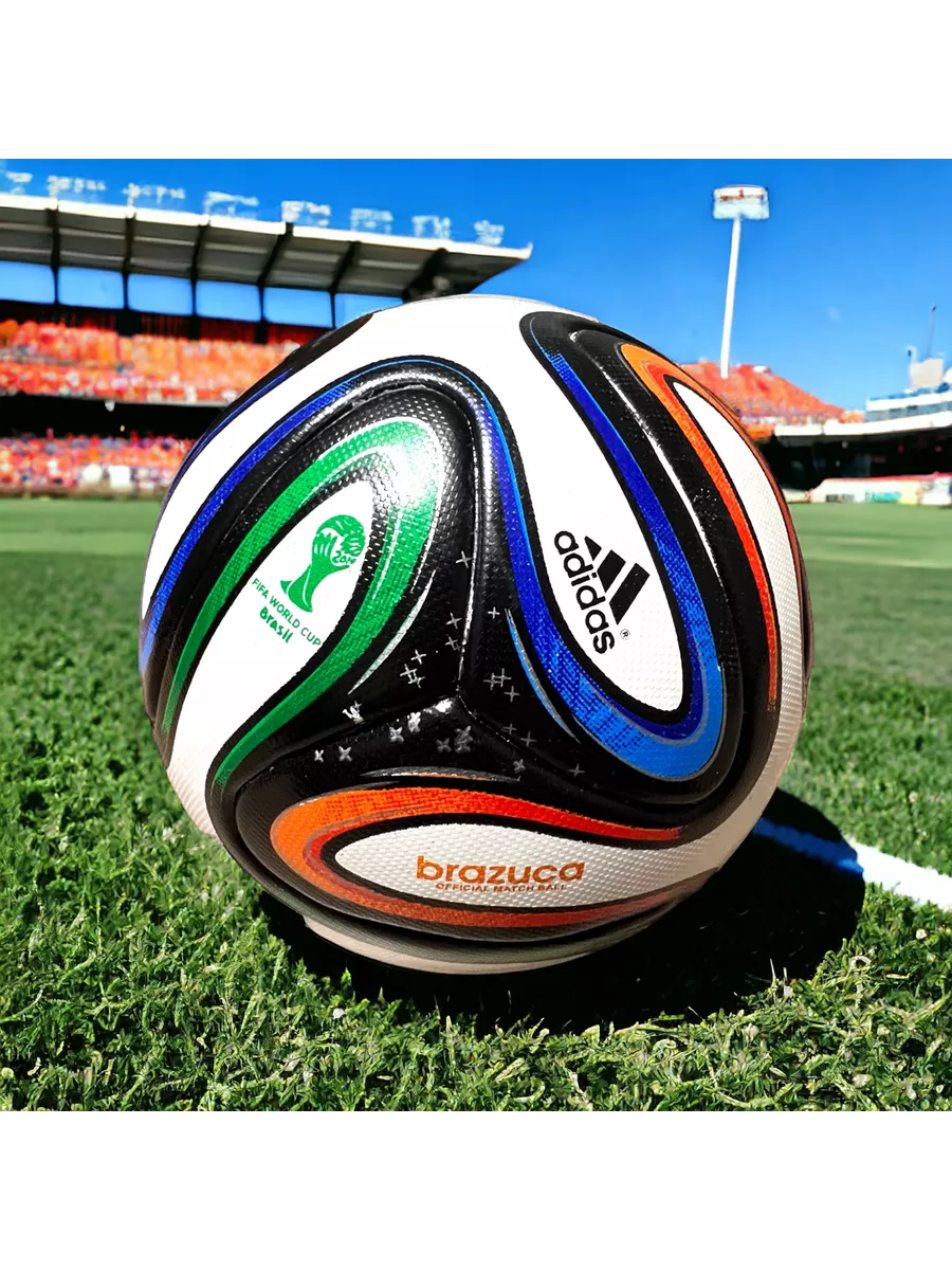 Sport ball Brazuca Футбольный мяч 5 размер adidas Лига чемпионов 197402234  купить за 1 116 ₽ в интернет-магазине Wildberries