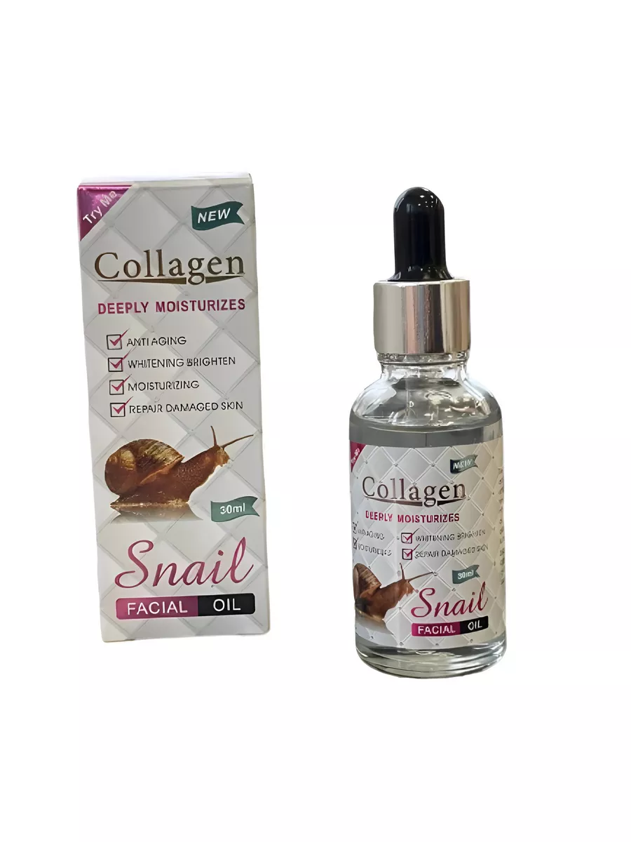 Сыворотка-масло для лица увлажняющая Collagen Snail 30 мл Дом косметики  197403805 купить за 720 ₽ в интернет-магазине Wildberries