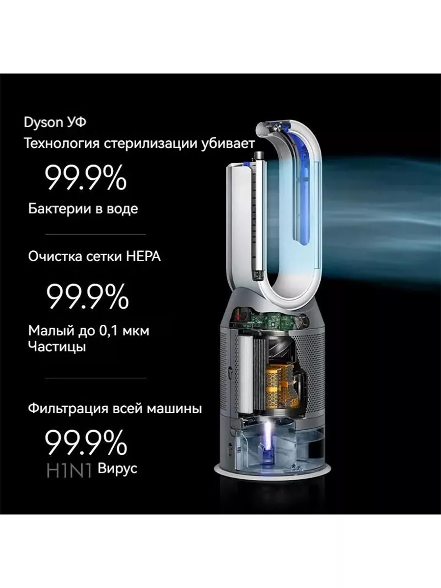 Очиститель-увлажнитель воздуха Dyson PH03 Dyson 197467217 купить за 82 718  ₽ в интернет-магазине Wildberries