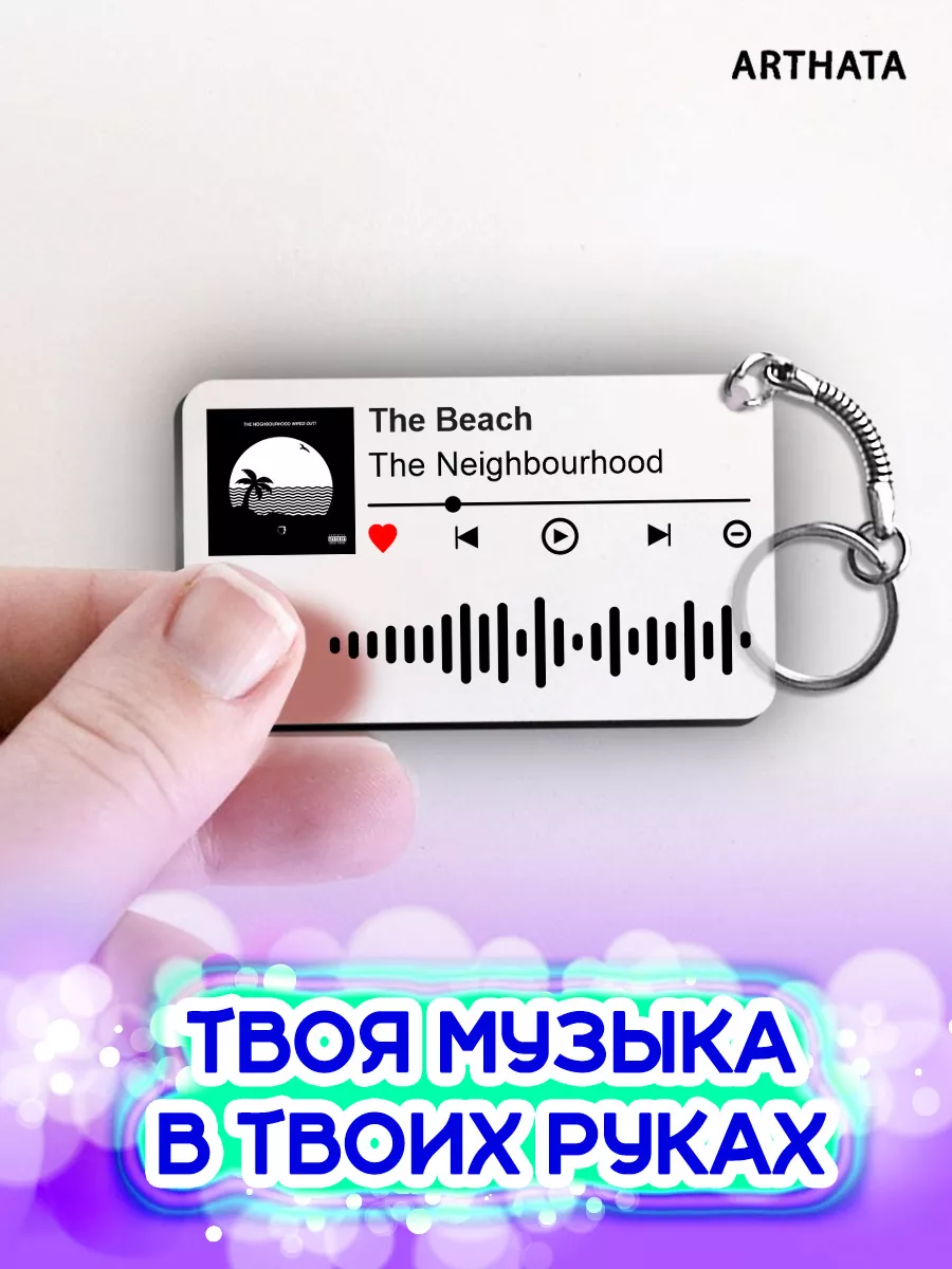 Спотифай Брелок The Neighbourhood - Beach Arthata-spotify постер Спотифай  постер 197480882 купить за 286 ₽ в интернет-магазине Wildberries