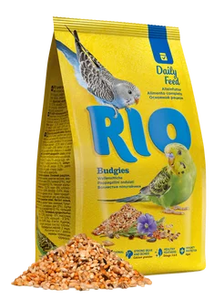 Корм для волнистых попугайчиков. Основной рацион 500г RIO 197542726 купить за 240 ₽ в интернет-магазине Wildberries
