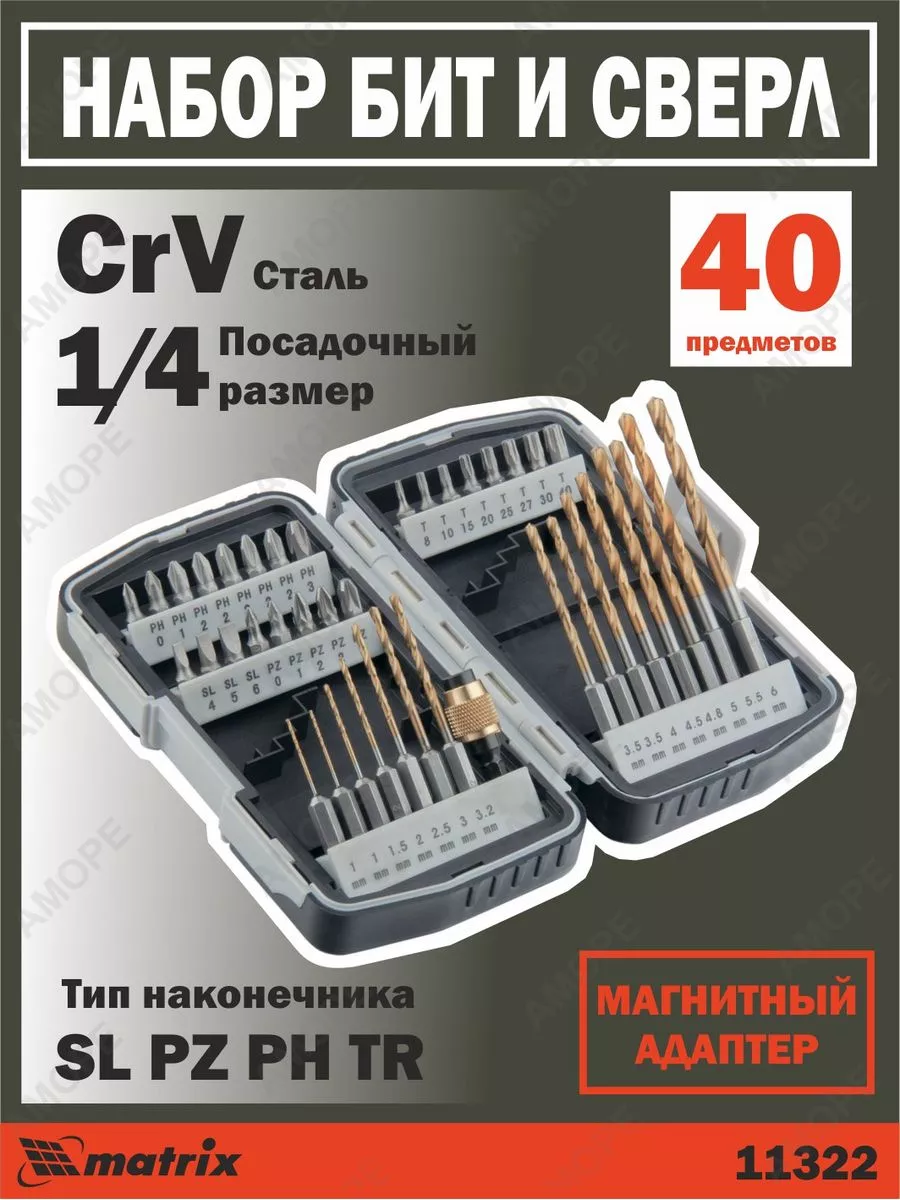 Биты для шуруповерта, набор отверток, оснастка