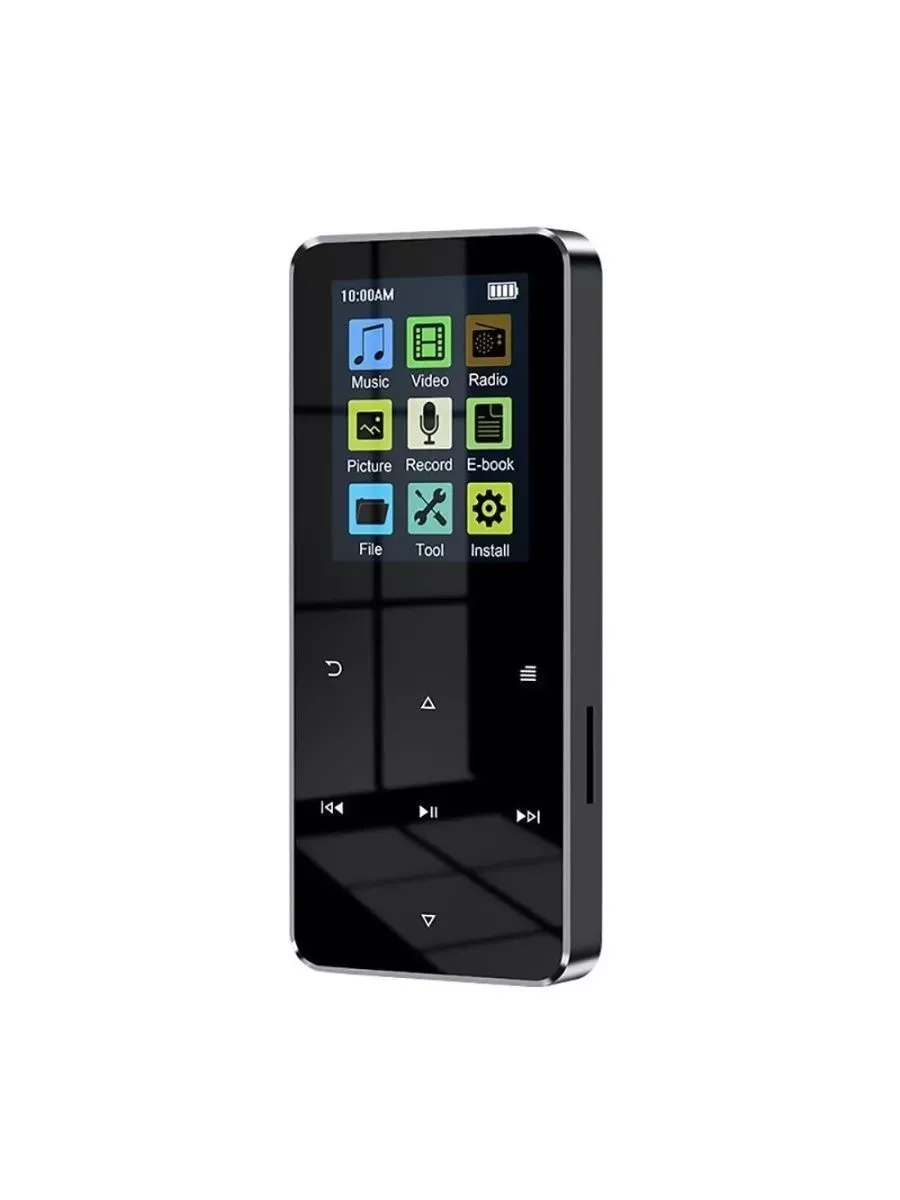 Портативный MP3 плеер Ahong 4+32 Gb Bluetooth с экраном XTELL 197634497  купить за 2 876 ₽ в интернет-магазине Wildberries