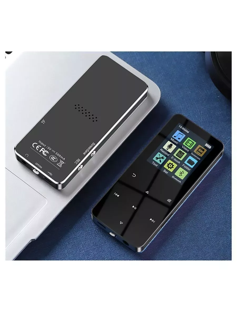 Портативный MP3 плеер Ahong 4+32 Gb Bluetooth с экраном XTELL 197634497  купить за 2 876 ₽ в интернет-магазине Wildberries