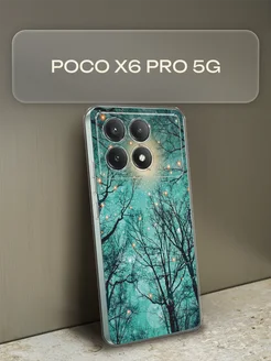 Чехол на Poco X6 PRO 5G Поко Х6 Про 5G с рисунком Xiaomi 197636030 купить за 389 ₽ в интернет-магазине Wildberries