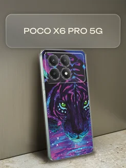 Чехол на Poco X6 PRO 5G Поко Х6 Про 5G с рисунком Xiaomi 197636031 купить за 382 ₽ в интернет-магазине Wildberries