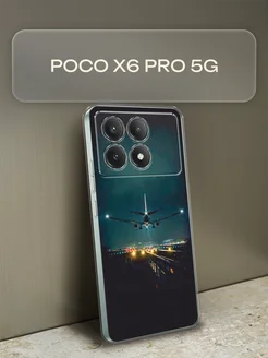 Чехол на Poco X6 PRO 5G Поко Х6 Про 5G с рисунком Xiaomi 197636032 купить за 348 ₽ в интернет-магазине Wildberries