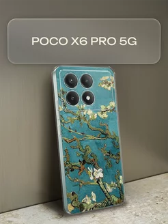 Чехол на Poco X6 PRO 5G Поко Х6 Про 5G с рисунком Xiaomi 197636039 купить за 365 ₽ в интернет-магазине Wildberries