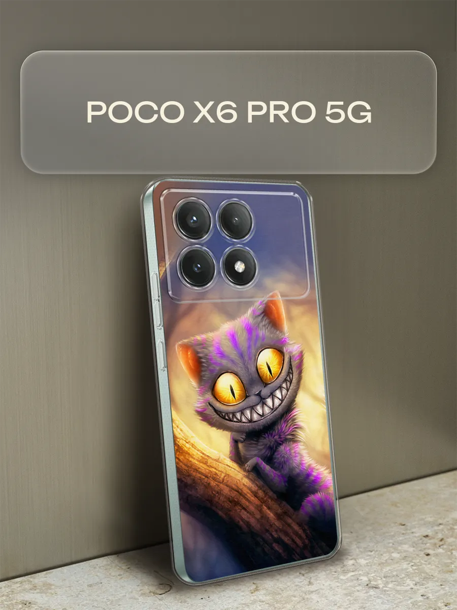 Чехол на Poco X6 PRO 5G Поко Х6 Про 5G с рисунком Xiaomi 197636161 купить за 449 ₽ в интернет-магазине Wildberries