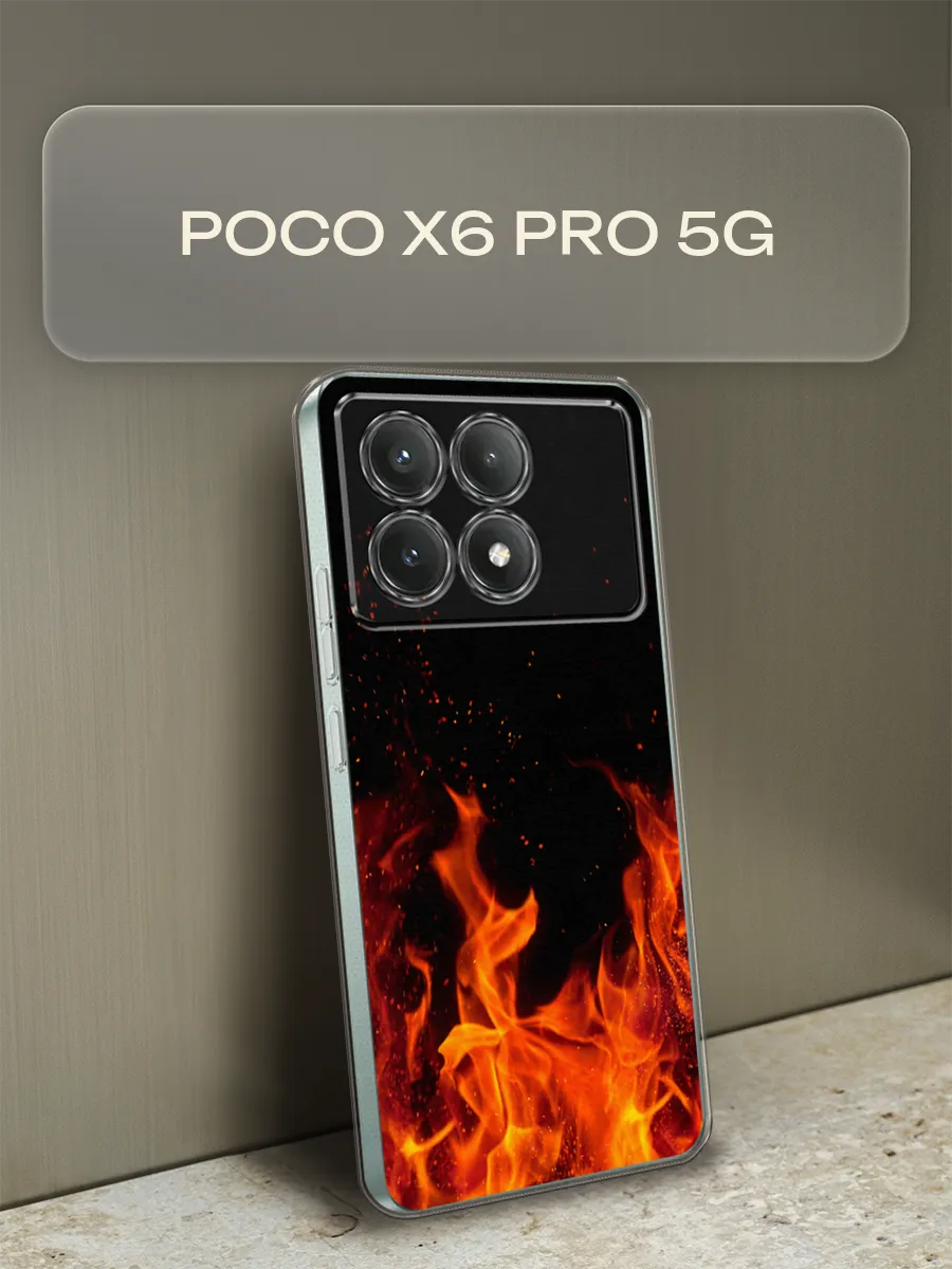 Чехол на Xiaomi Poco X6 PRO 5G / Поко Х6 Про 5G с рисунком Xiaomi 197636170 купить за 449 ₽ в интернет-магазине Wildberries