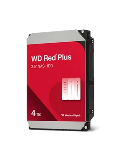 Жесткий диск 3.5" 4ТБ WD40EFPX, NAS Red Plus Western Digital 197660479 купить за 12 402 ₽ в интернет-магазине Wildberries