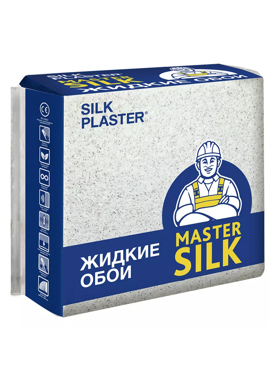 Жидкие обои Master Silk мс 14 Silk Plaster 197670131 купить за 962 ₽ в  интернет-магазине Wildberries