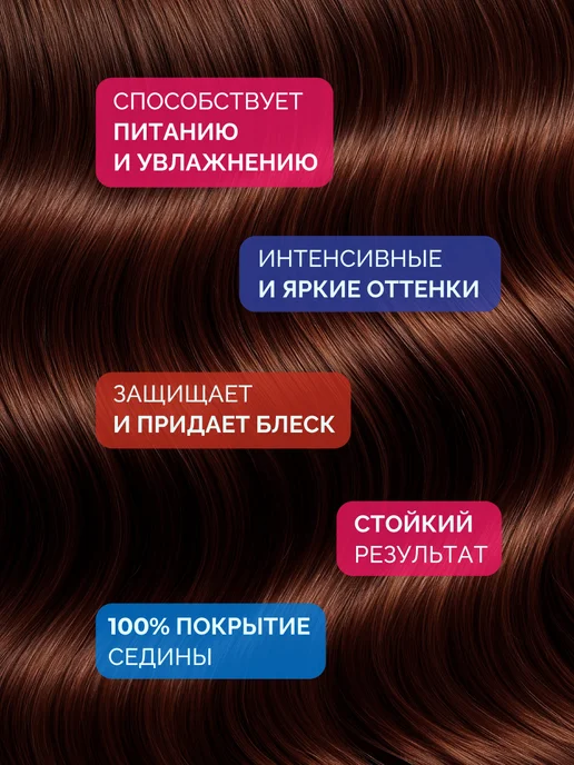 Ollin Professional Краска для волос Ollin Color 5.4 с окислителем 3%, белый, фото 2