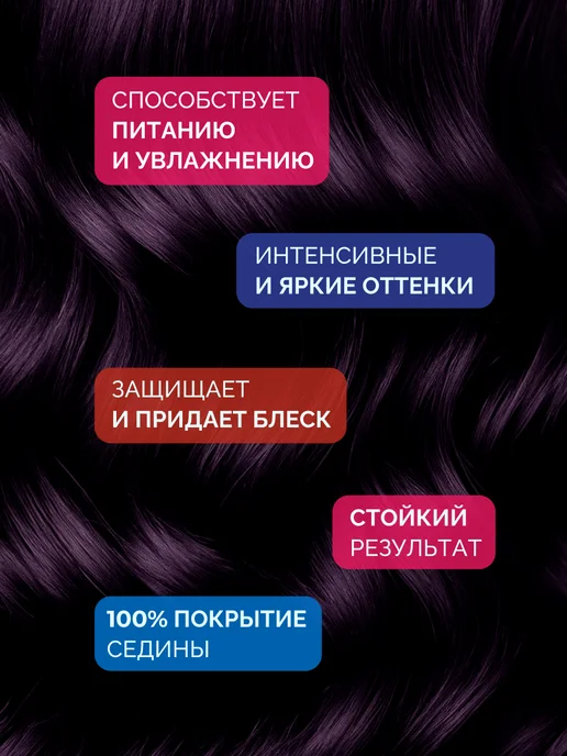 Ollin Professional Краска для волос Ollin Color 5.22 с окислителем 3%, фиолетовый, фото 2