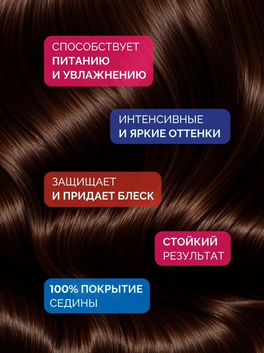 Ollin Professional Краска для волос Ollin Color 5.7 с окислителем 3%, 3%, коричневый, фото 2