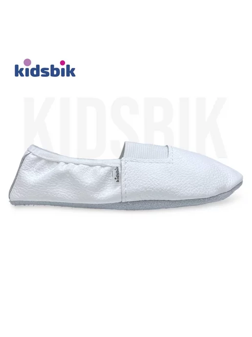 KIDSBIK Чешки из натуральной кожи, белый, фото 3