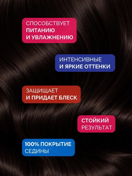 Ollin Professional Краска для волос Ollin Color 3.0 с окислителем 6%, коричневый, фото 2
