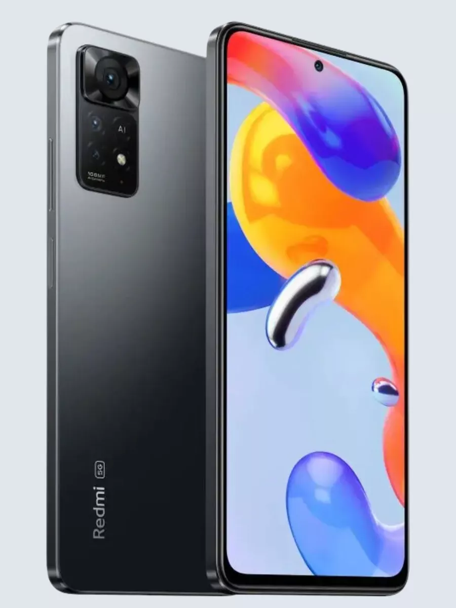 Смартфон Xiaomi Redmi Note 11 Pro 5G NFC 8+128Gb серый TechUp 197759150  купить в интернет-магазине Wildberries