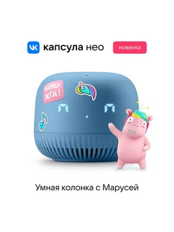 Умная колонка ВК Капсула Нео VK 197790710 купить за 2 632 ₽ в интернет-магазине Wildberries