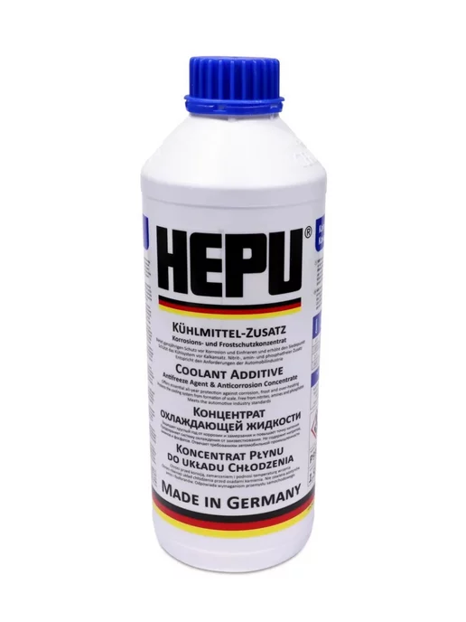 HEPU Синий Антифриз Хепу P999 G11 1.5л, 1,5 л, синий