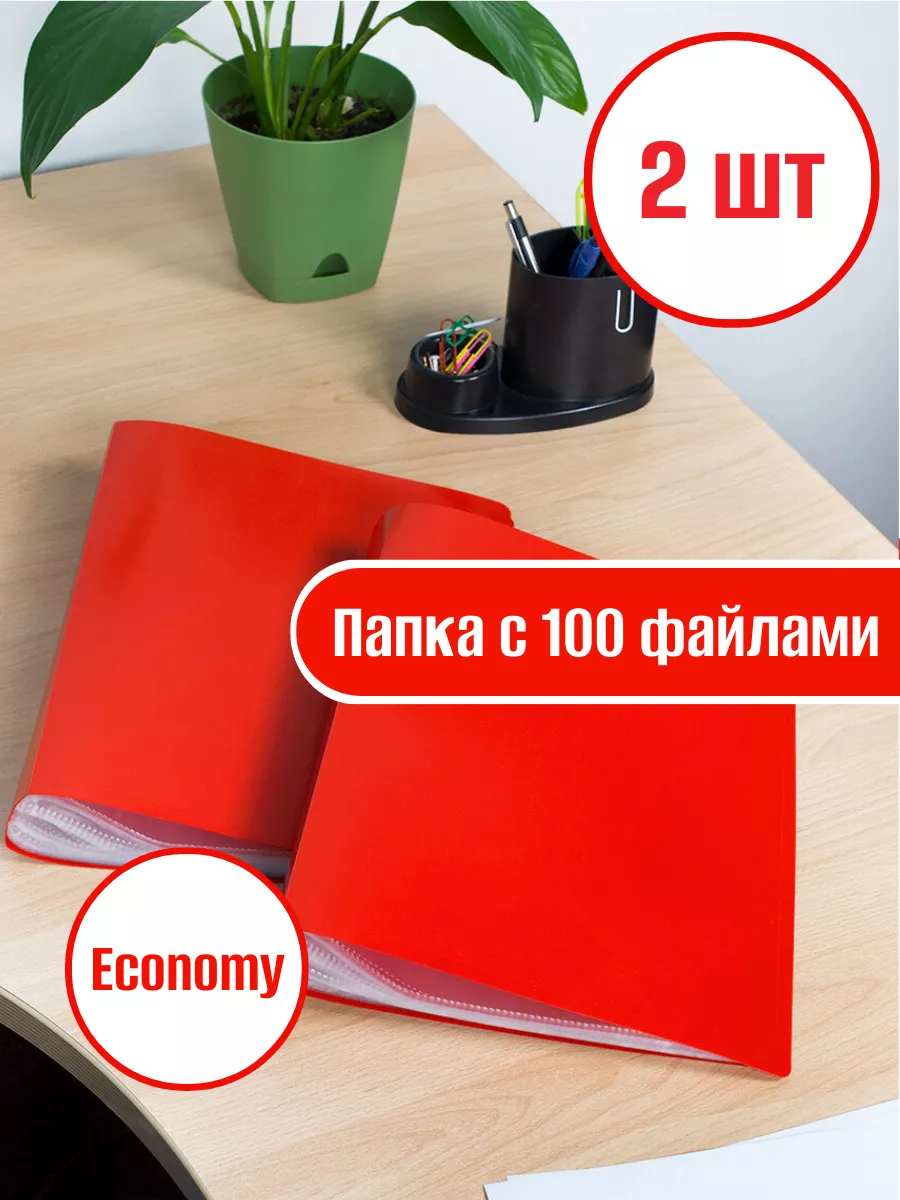 Папка для документов А4 с 100...