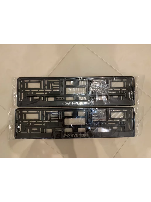 ARS Рамка для номера "HYUNDAI" 2 шт. с креплением, 2 шт, фото 4