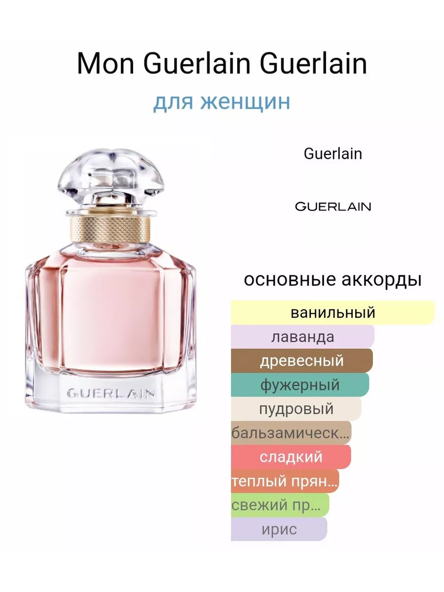 Парфюмерная вода Mon Guerlain, 100 ml GUERLAIN 197874721 купить за 2 645 ₽  в интернет-магазине Wildberries