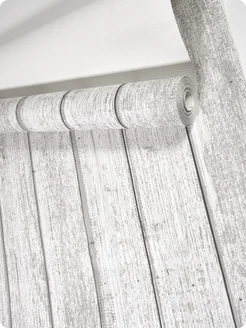 Обои бумажные под дерево Лавандафон10 - 1 рулон. Купить обои на стену. Изображение 4