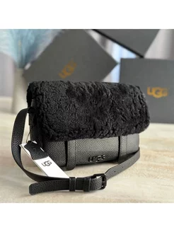 Сумка UGG 19х16 натуральная кожа Brend Ru 197910437 купить за 3 444 ₽ в интернет-магазине Wildberries