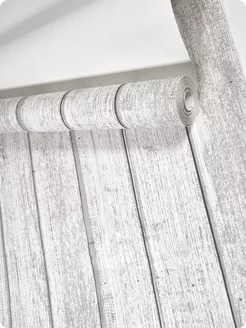 Обои бумажные под дерево Лавандафон10 - 6 рулонов. Купить обои на стену. Изображение 4