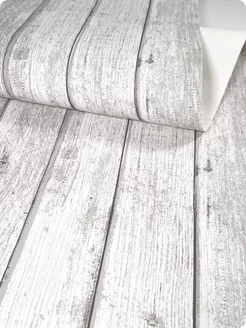 Обои бумажные под дерево Лавандафон10 - 6 рулонов. Купить обои на стену. Изображение 6