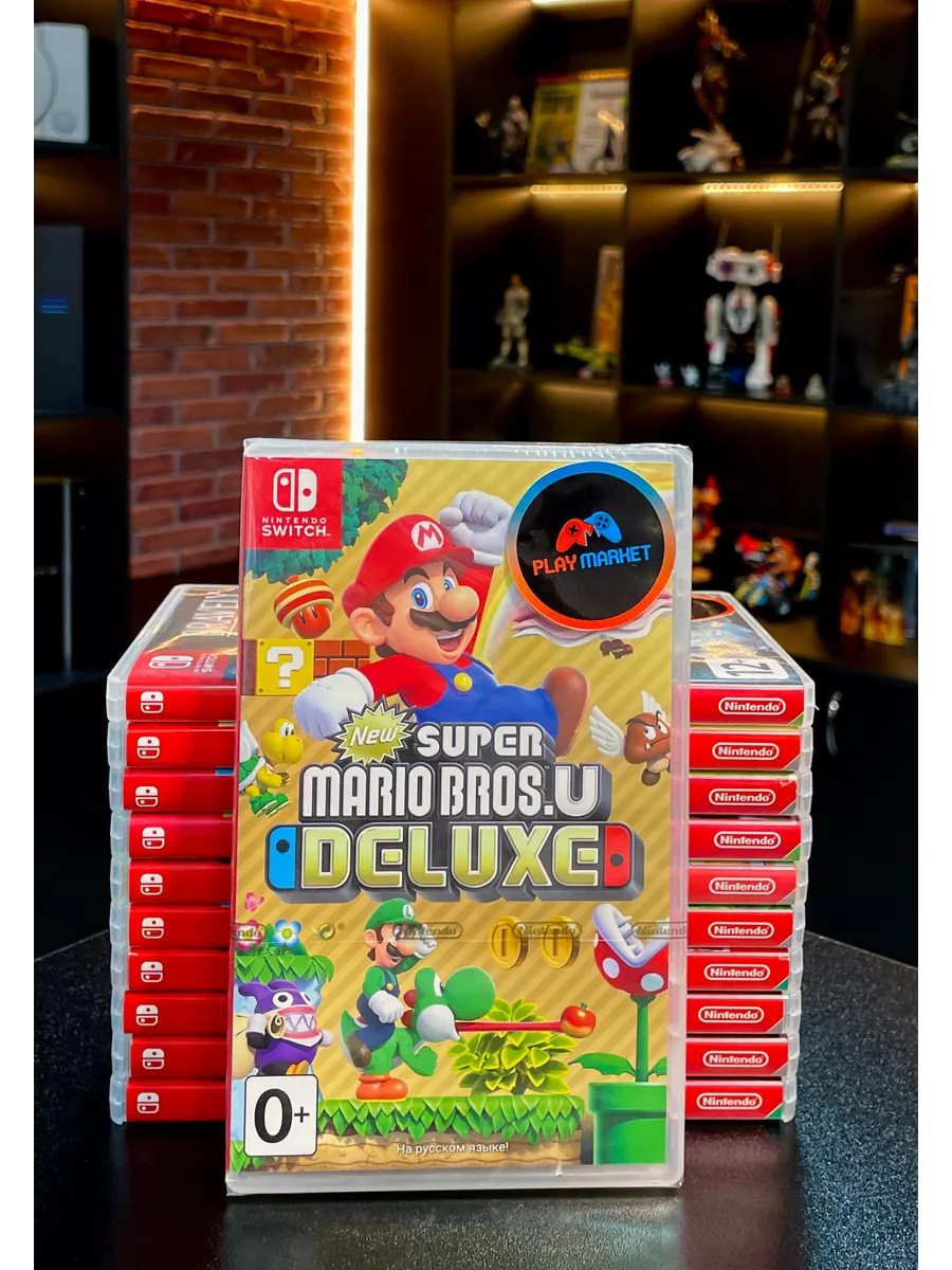 Игра Nintendo New Super Mario Bros. U Deluxe (рус.) PlayMarket 197912956  купить за 4 552 ₽ в интернет-магазине Wildberries