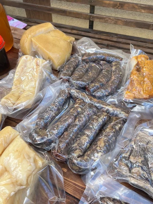 Khan's Meat Вяленая, сушеная колбаса из Дагестана 1 кг, 1 кг, фото 4