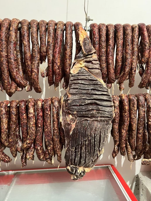 Khan's Meat Вяленая, сушеная колбаса из Дагестана 1 кг, 1 кг, фото 6