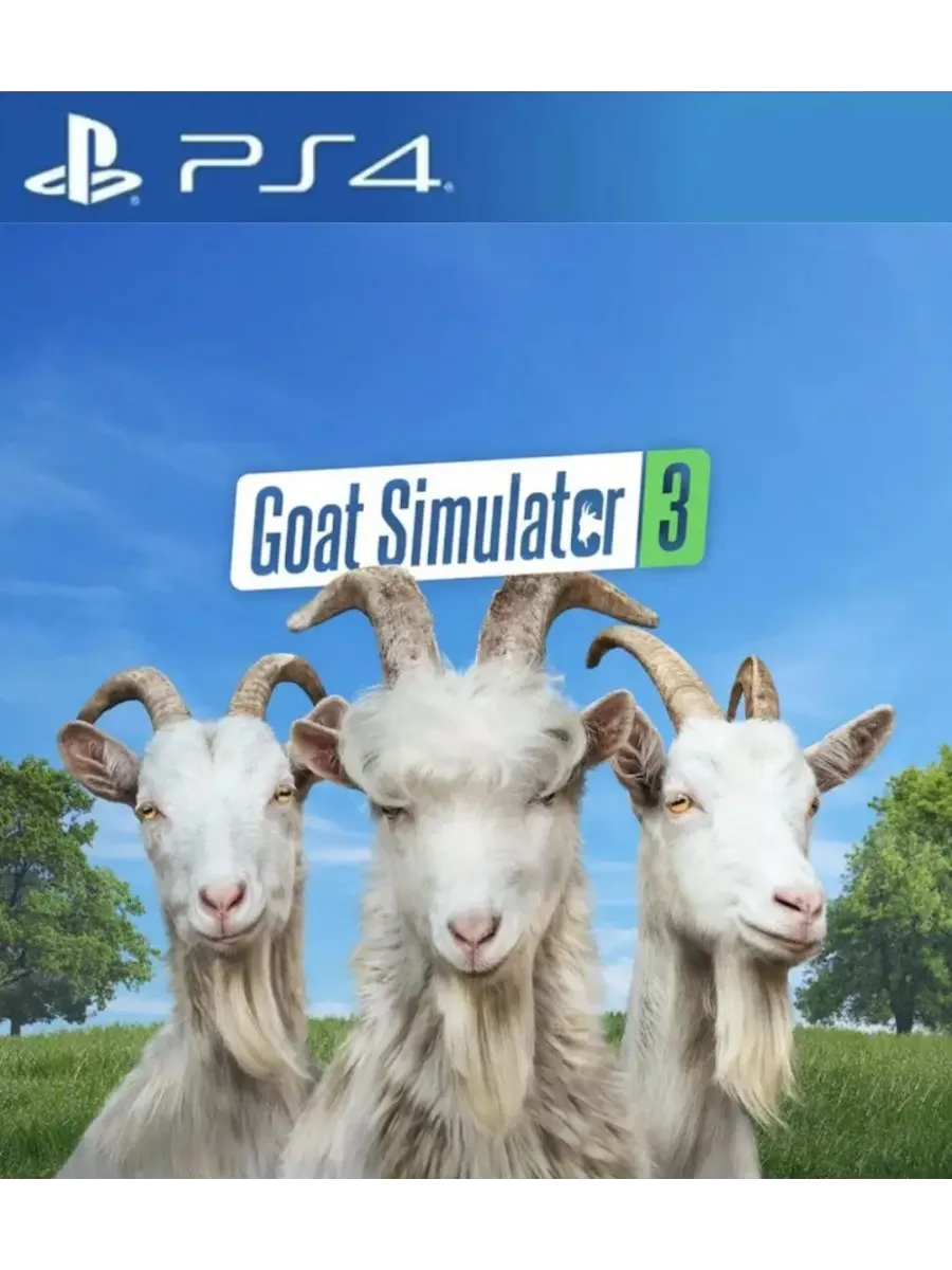 Игра Goat Simulator 3 для Sony Playstation PS4 PS5 Игра Симулятор козла 3  197935078 купить за 3 138 ₽ в интернет-магазине Wildberries