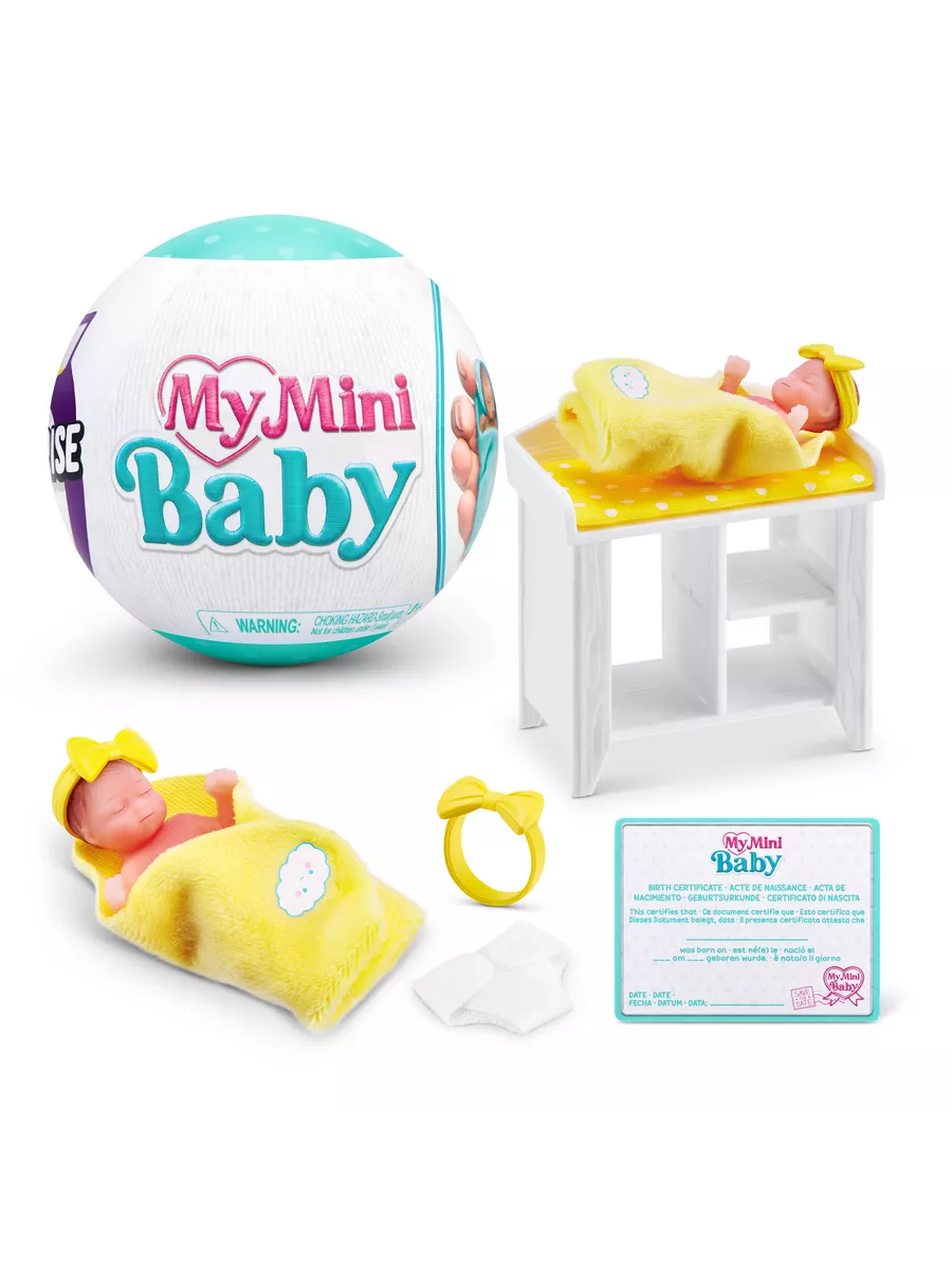 Игровой набор ZURU 5 SURPRISE Mini baby Новинка, 77487 zuru 5 surprise  198007630 купить в интернет-магазине Wildberries