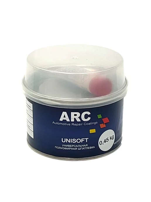 ARC Шпатлевка универсальная автомобильная Unisoft 3,8 кг, 450 г