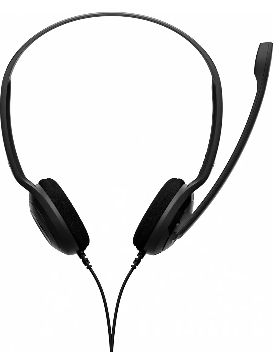 Наушники с микрофоном Sennheiser PC 3 Chat черный 2м