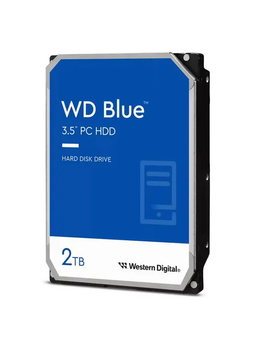 Western Digital Жесткий диск 2ТБ Blue (WD20EARZ), 3.5", 2 ТБ, фото 2