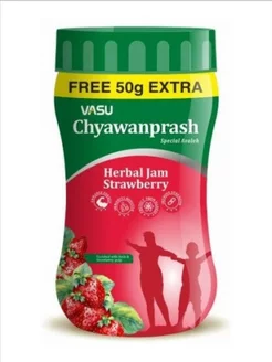 Чаванпраш (Chyawanprash) аюрведический с клубникой, 550 г Vasu 198093929 купить за 434 ₽ в интернет-магазине Wildberries