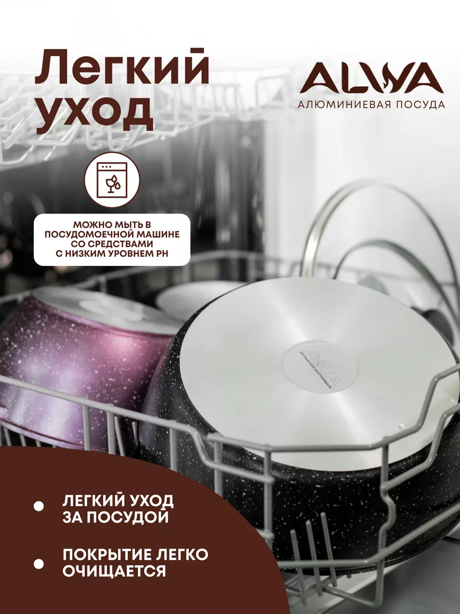 Набор посуды для приготовления пищи ALWA 198106572 купить за 4 172 ₽ в  интернет-магазине Wildberries