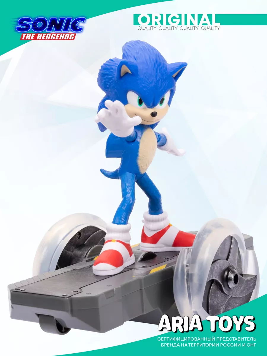 Фигурка Sonic The Hedgehog Sonic 2 Movie Sonic Speed 40924 Jakks Pacific  198121351 купить за 5 522 ₽ в интернет-магазине Wildberries