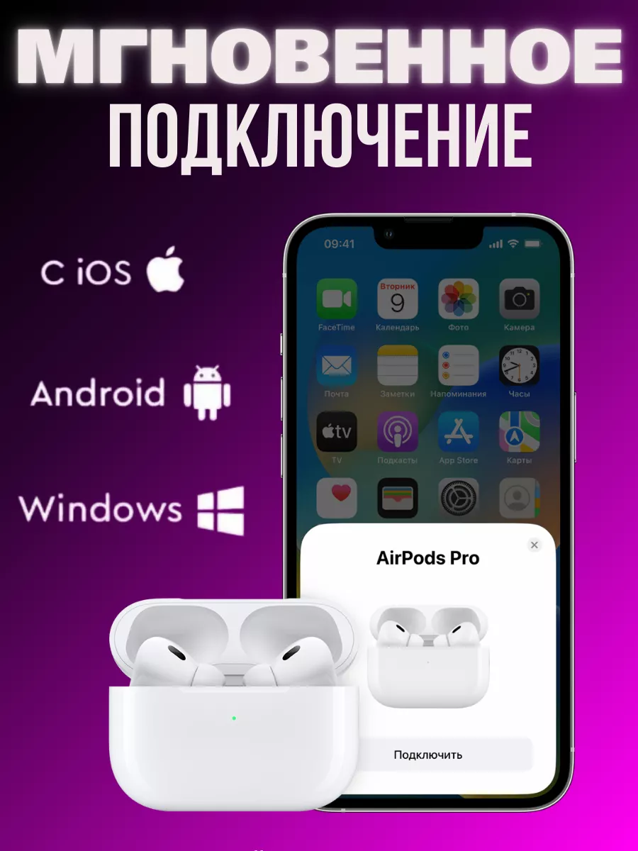 Наушники беспроводные для iPhone Android Killer Klop 198141874 купить за  906 ₽ в интернет-магазине Wildberries