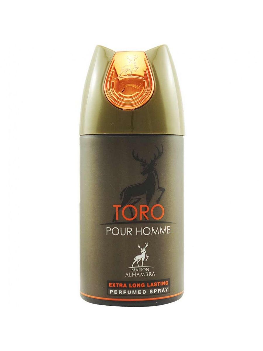 Toro pour homme. Alhambra дезодорант. Toro Alhambra. Maison Alhambra дезодорант.