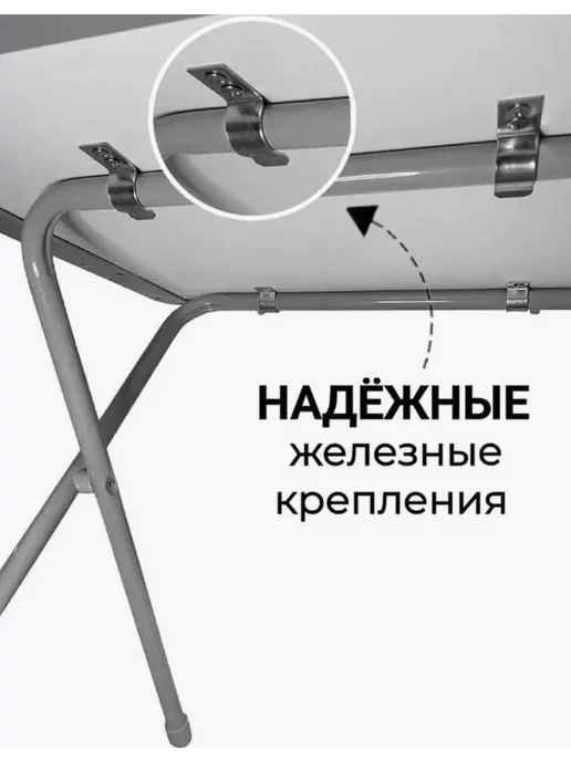 ДЭМИ Комплект детской складной мебели стол и стул, синий, фото 5