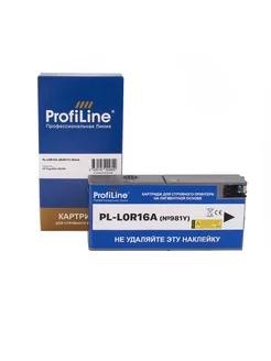 Картридж L0R16A (HP 981Y) струйный, цвет черный ProfiLine 198213797 купить за 3 839 ₽ в интернет-магазине Wildberries