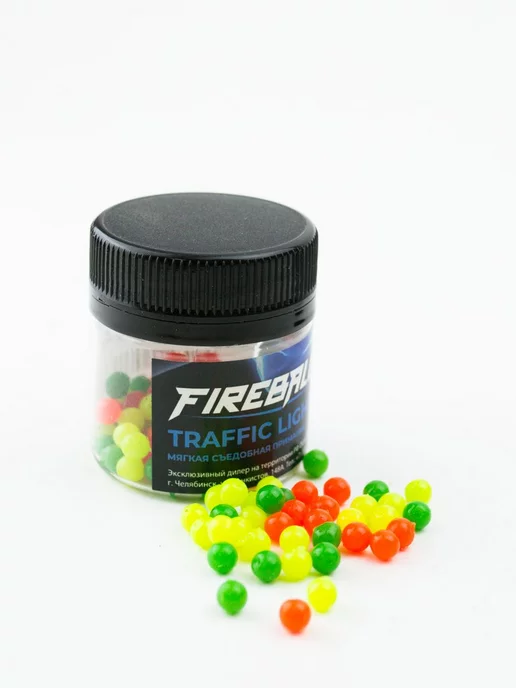 Takedo Насадка для рыбалки на окуня и судака Fireball Traffic, 75шт, 75 шт, фото 4