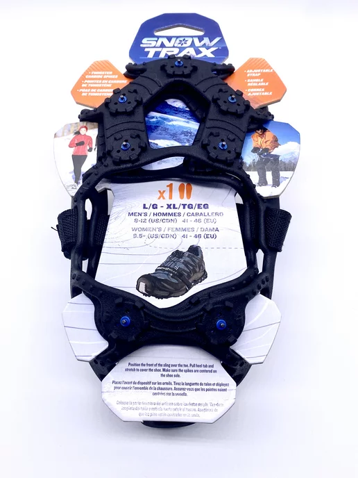 Yaktrax Snowtrax WALK ледоступы размер L 41 - 46