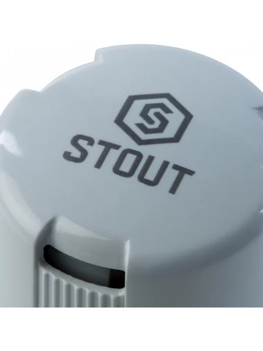 Головка термостатическая STOUT газовая M30x1,5 (6-28 гр), 30x1.5, фото 4